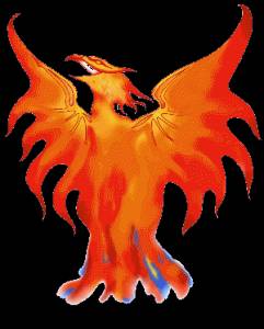 Феникс огненно-красный