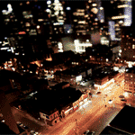  Машины на улице <b>ночного</b> города 