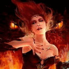 Ведьма в огне