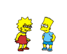 Брат и сестра Симпсоны