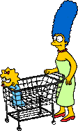 Симпсоны в магазине