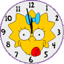 Часы "Симпсоны"