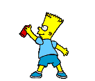Барт рисует