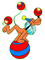  <b>Пес</b> жонглирует шарами 