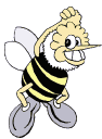 Пчела делает <b>гимнастику</b> 