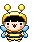 Девочка пчёлка
