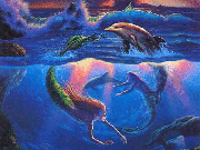 Дельфины и русалки