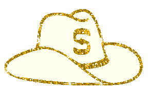 Шляпа, отороченная золотом
