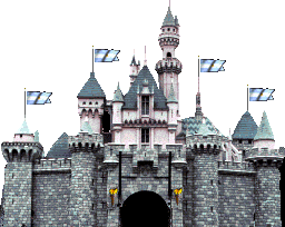 Большой Замок с флагами