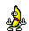 Банан танцует с двумя факами